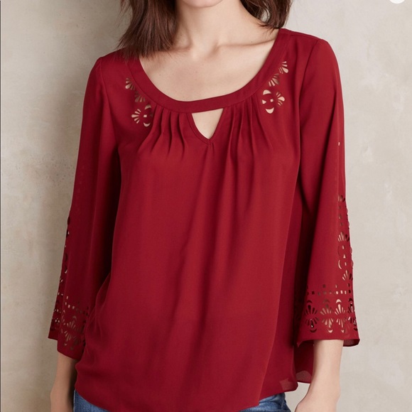 Anthropologie Tops - MAEVE ANTHROPOLOGIE Teni Blouse